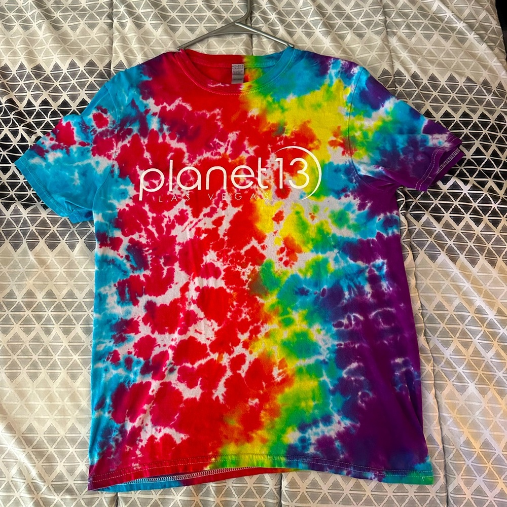 Planet 13 Las Vegas Tie Dye T-shirt Unisex Size Medium